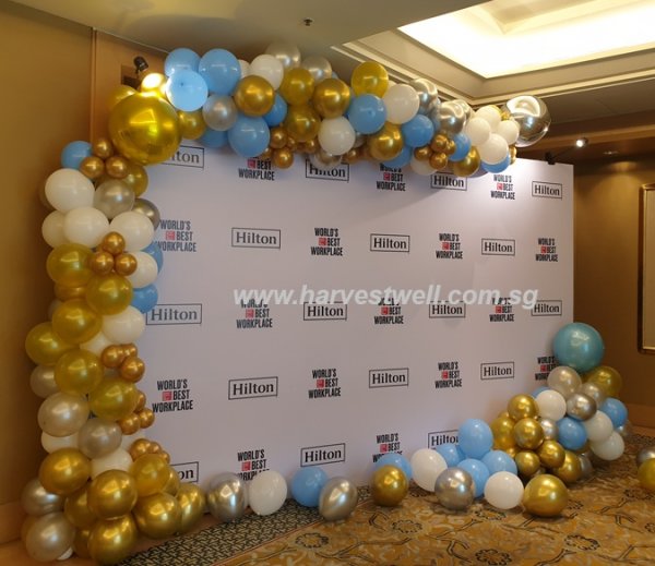 Organic Balloon Garland Add-on For Your Banner